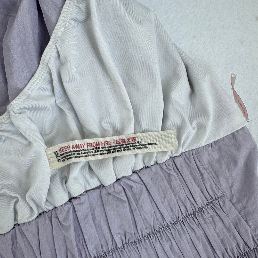 Free People The Way Home Logo Shorts purple size M runner - Picture 6 of 6
